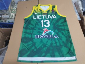 13 VAITKUS Lithuania Basketball Jersey